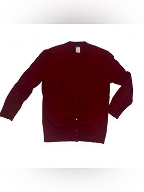 J. Crew Jackie Burgundy Cardigan